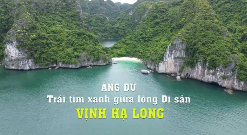 Áng Dù, - Trái tim xanh giữa lòng di sản vịnh Hạ Long