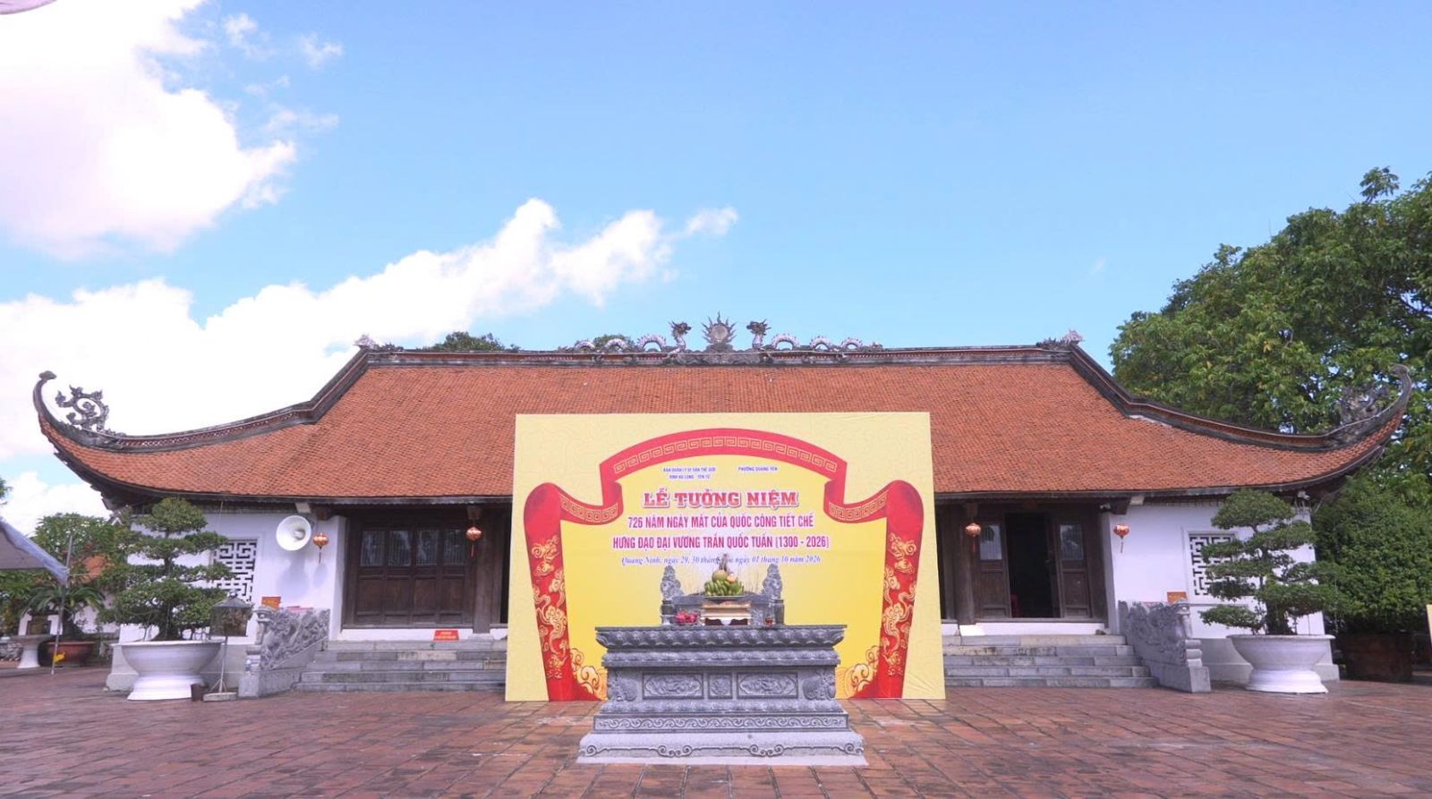 Công tác chuẩn bị cho Lễ giỗ Đức Thánh Trần