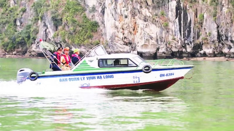 Tăng cường công tác bảo đảm an toàn trên vịnh Hạ Long