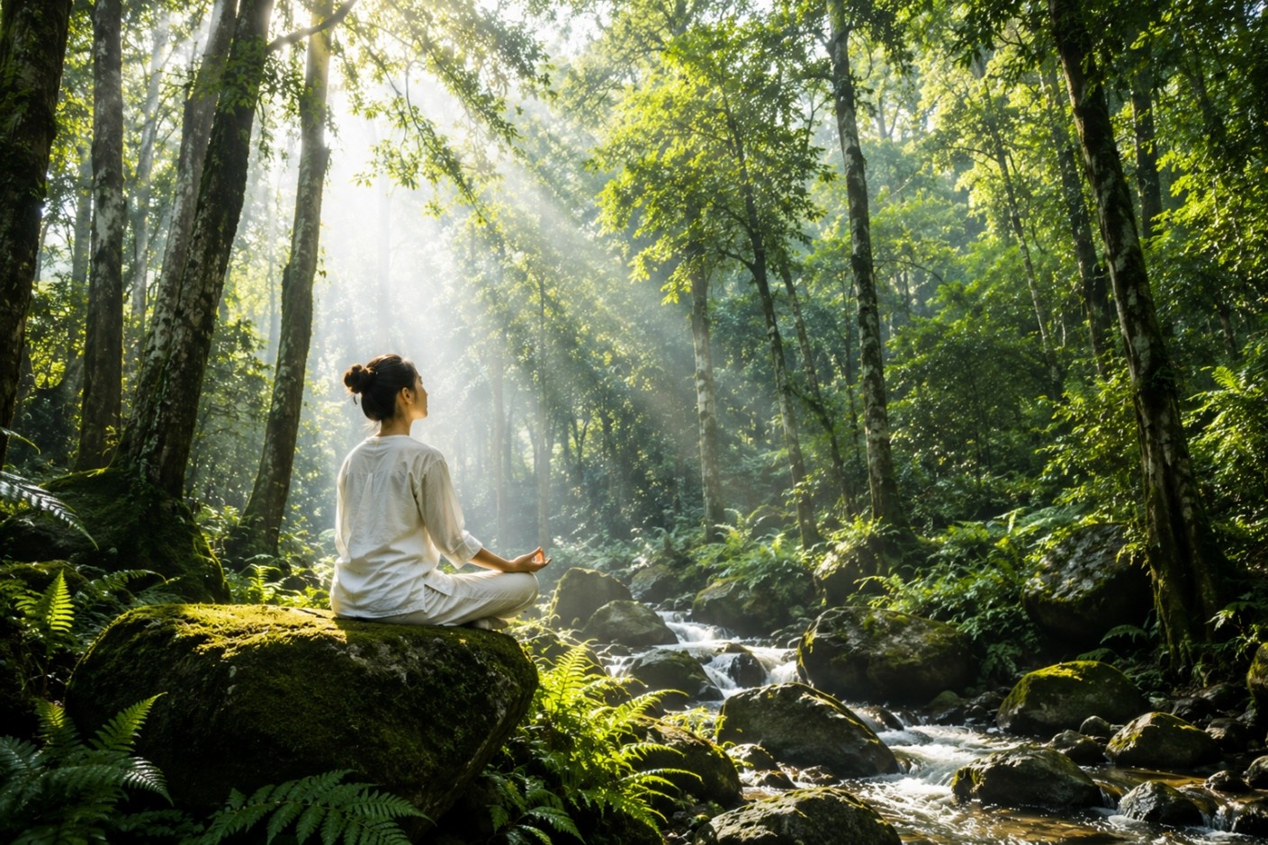 “Forest Bathing” ở Yên Tử: Xu hướng du lịch chữa lành mới