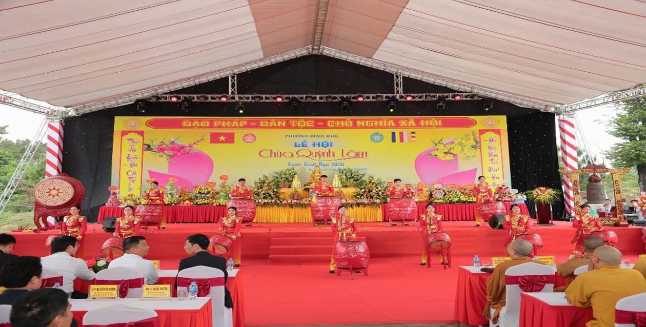 Khai hội chùa Quỳnh Lâm- Đông Triều năm 2026