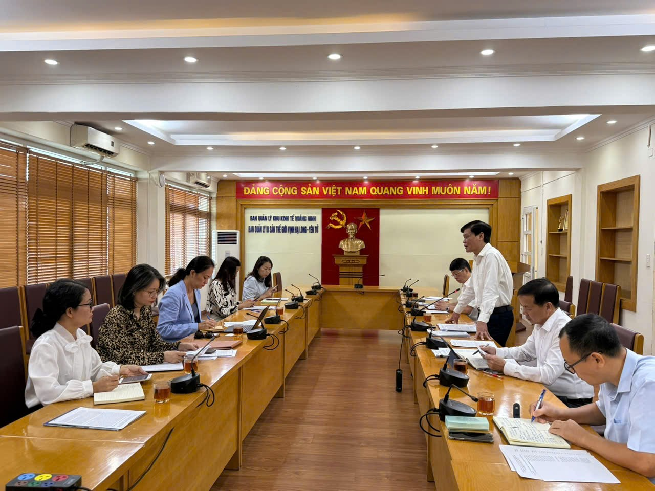 Ban Quản lý di sản thế giới vịnh Hạ Long – Yên Tử làm việc với văn phòng UNESCO tại Hà Nội