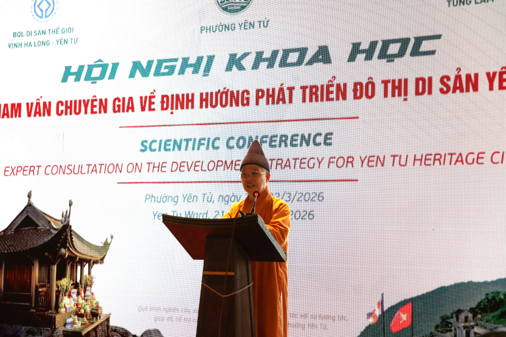 Khai mạc hội nghị khoa học “Tham vấn chuyên gia về định hướng phát triển đô thị di sản Yên Tử”