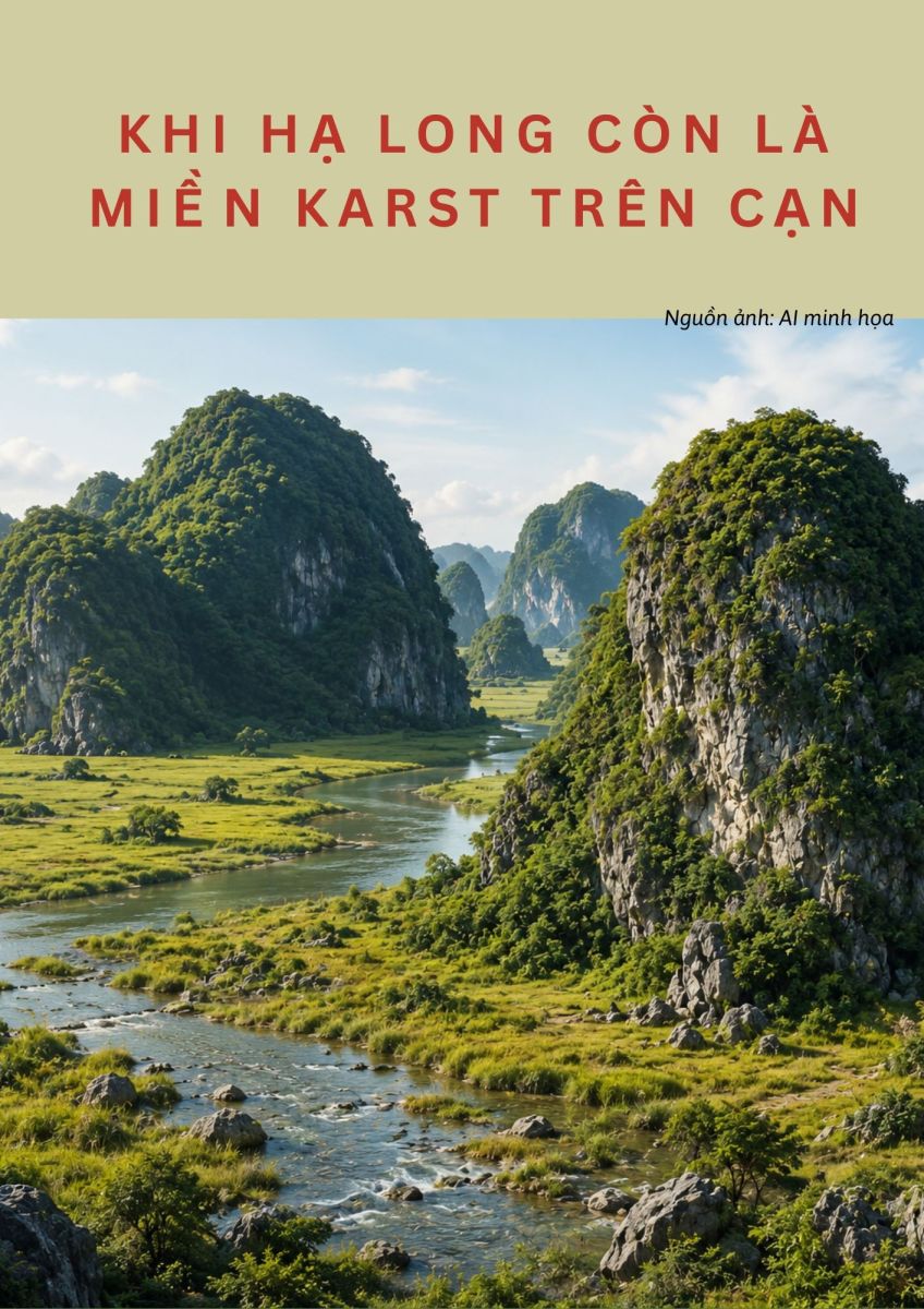 Khi Hạ Long còn là miền karst trên cạn