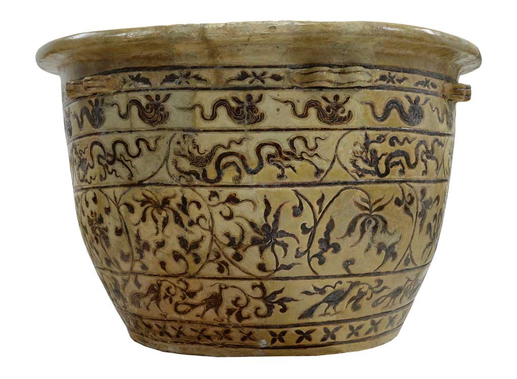 Thống gốm hoa nâu An Sinh - Bảo vật quốc gia mang  dấu ấn thời Trần