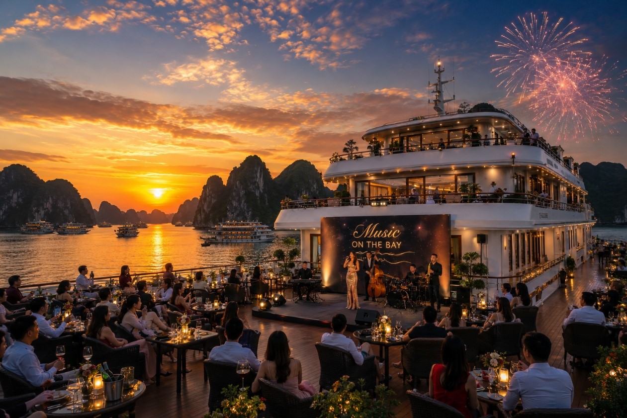 “Music on the Bay” – Trải nghiệm thưởng thức âm nhạc giữa lòng Di sản