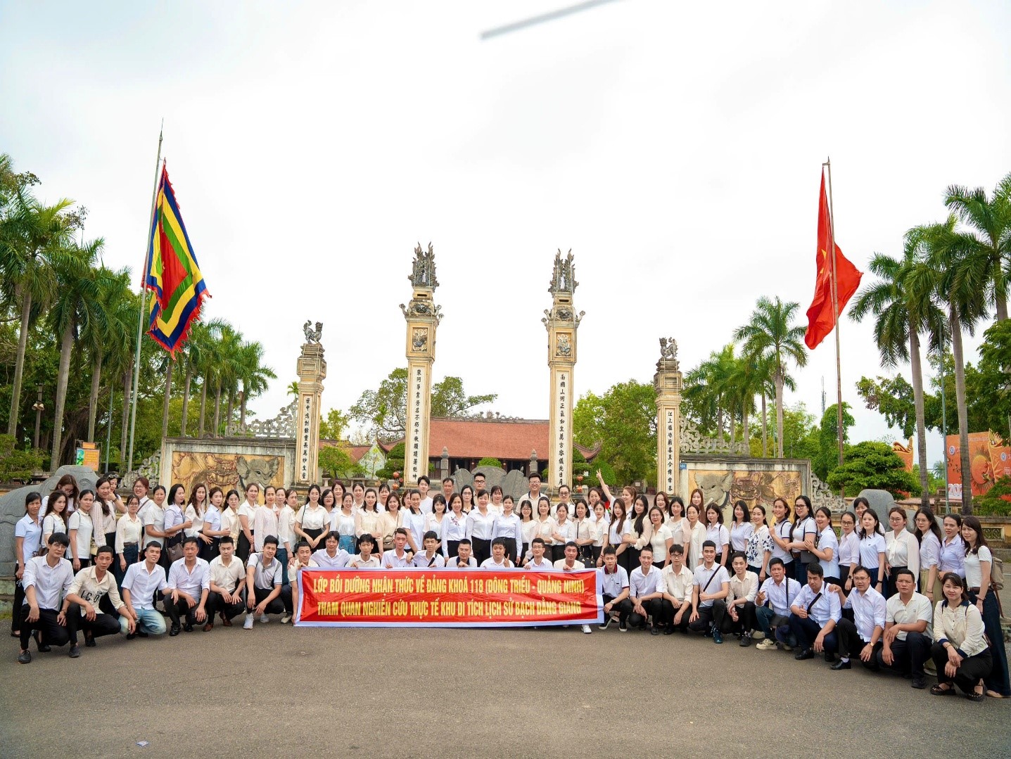 Hoạt động giáo dục truyền thống tại di tích lịch sử Quốc gia đặc biệt Bạch Đằng