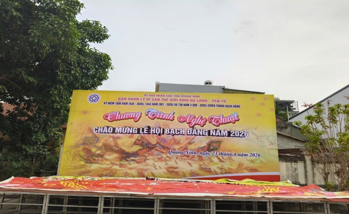 Ban Quản lý di sản thế giới vịnh Hạ Long – Yên Tử sẵn sàng mọi điều kiện cho Lễ hội truyền thống Bạch Đằng 2026