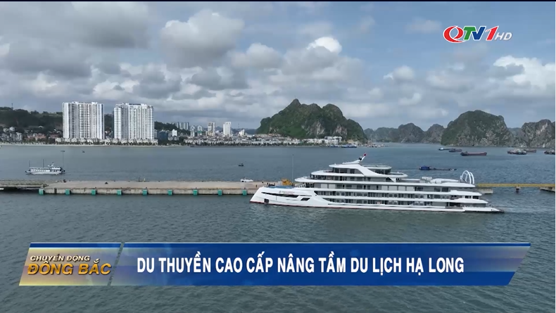 Du thuyền cao cấp nâng tầm du lịch Hạ Long