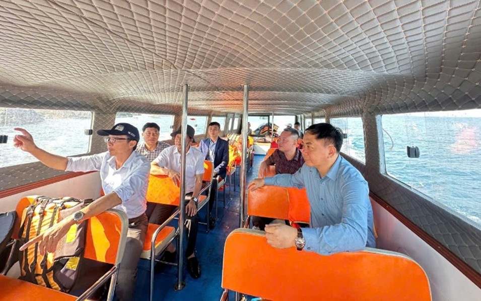 Ban Quản lý Di sản thế giới vịnh Hạ Long – Yên Tử trao đổi kinh nghiệm quản lý tại Cù Lao Chàm