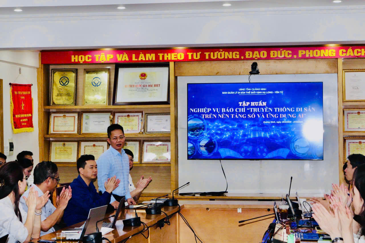 Tập huấn ứng dụng AI vào truyền thông di sản