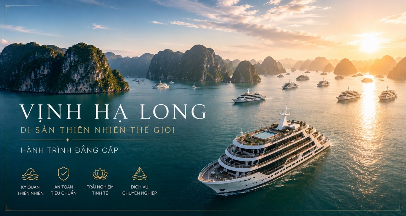 Kiệt tác trải nghiệm giữa vịnh Hạ Long